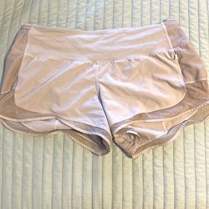 White Lululemon Shorts